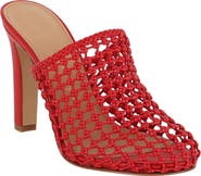 FERRAGAMO Woven Slide Sandal