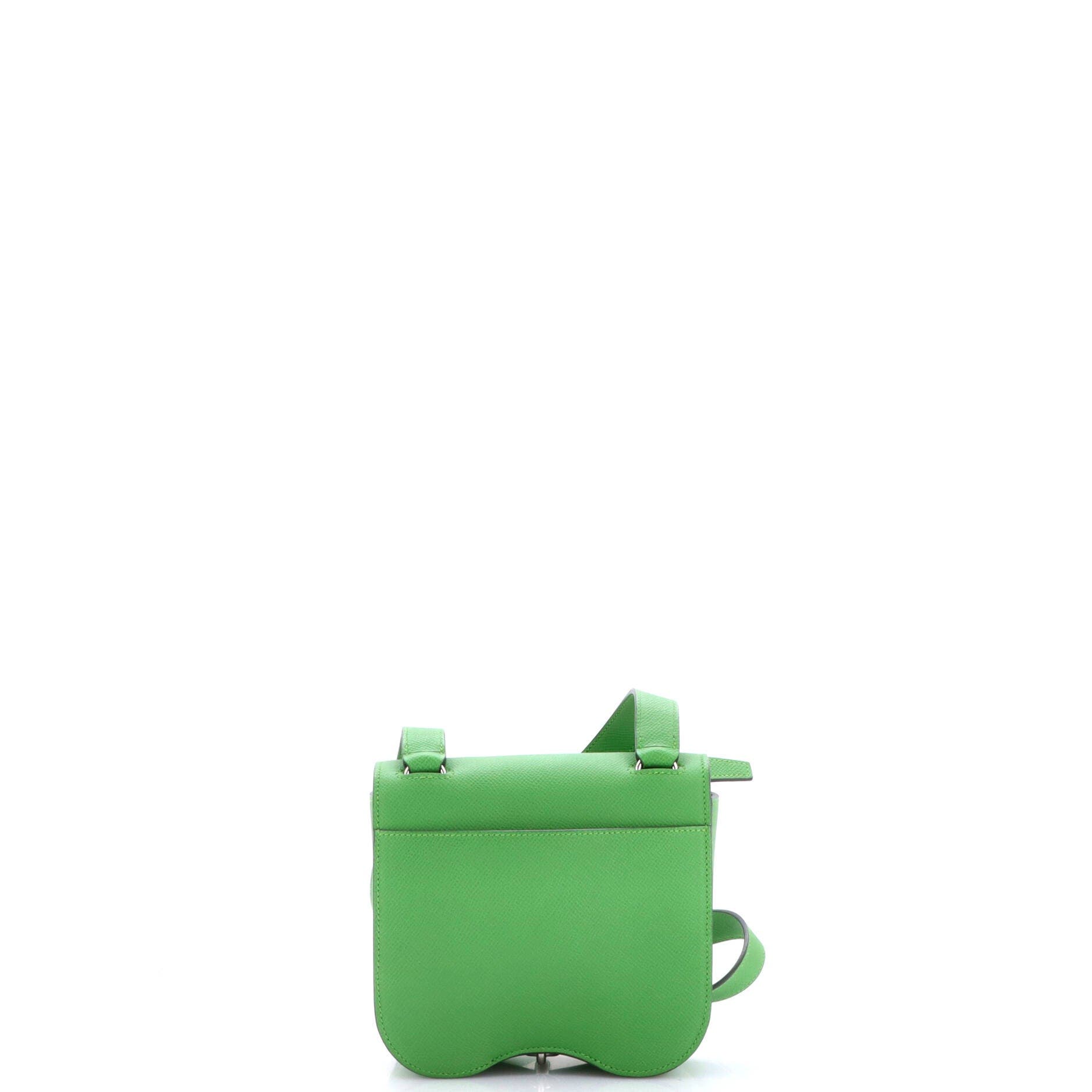 Della Cavalleria Shoulder Bag Epsom Mini, Alternate, color, Green