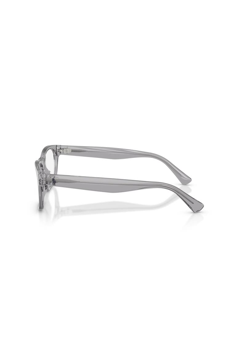 52mm Rectangle optical glasses, Alternate, color, Grey