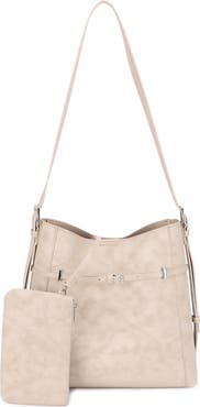 Mali + Lili Amy Vegan Leather Bucket Bag