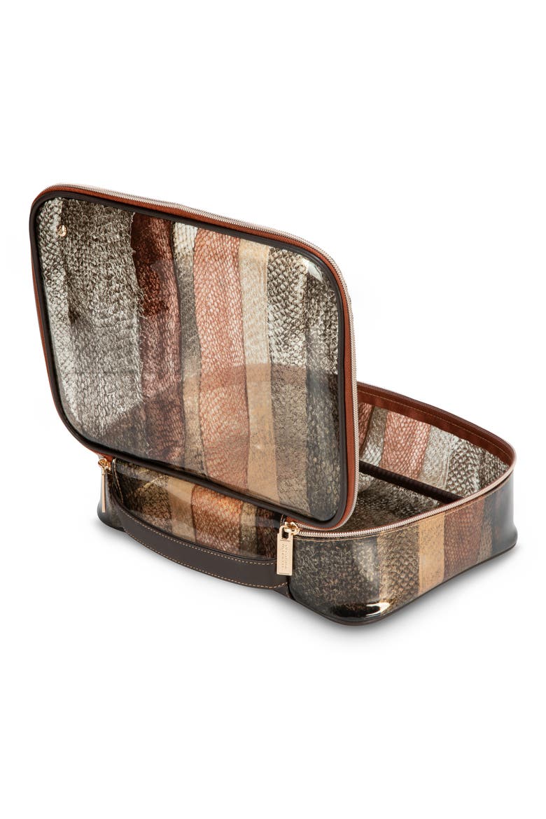 Jumbo Makeup Case, Alternate, color, COBRA