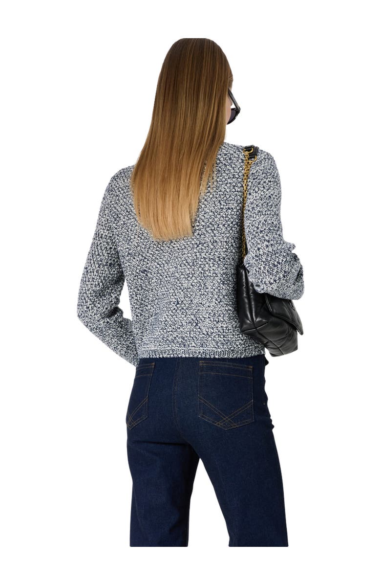 GERARD DAREL Leora Button Front Cardigan, Alternate, color, Navy Blue