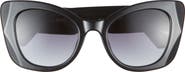 Kurt Geiger London 52mm Gradient Cat Eye Sunglasses