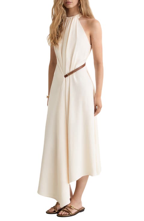 Evie Halter Neck Midi Dress