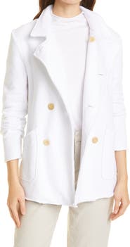 Frank & Eileen Raw Edge French Terry Peacoat