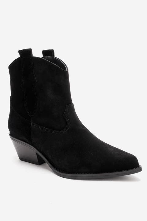 Elia Leather Western Boot (Women)
