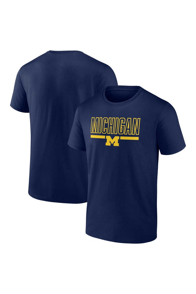 Men's Profile Navy Michigan Wolverines Big & Tall Team T-Shirt, Main, color, Navy