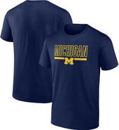 PROFILE Men's Profile Navy Michigan Wolverines Big & Tall Team T-Shirt