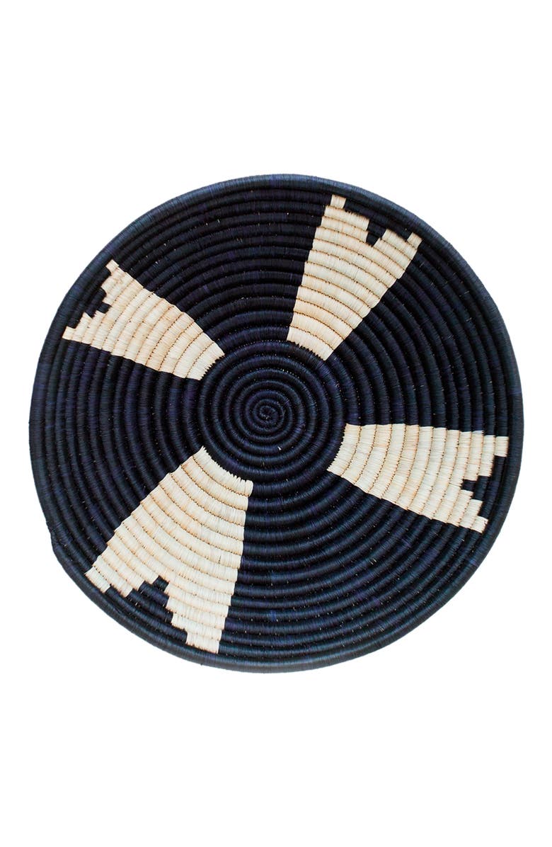 indego africa Star Raffia Plateau, Main, color, Natural And Black