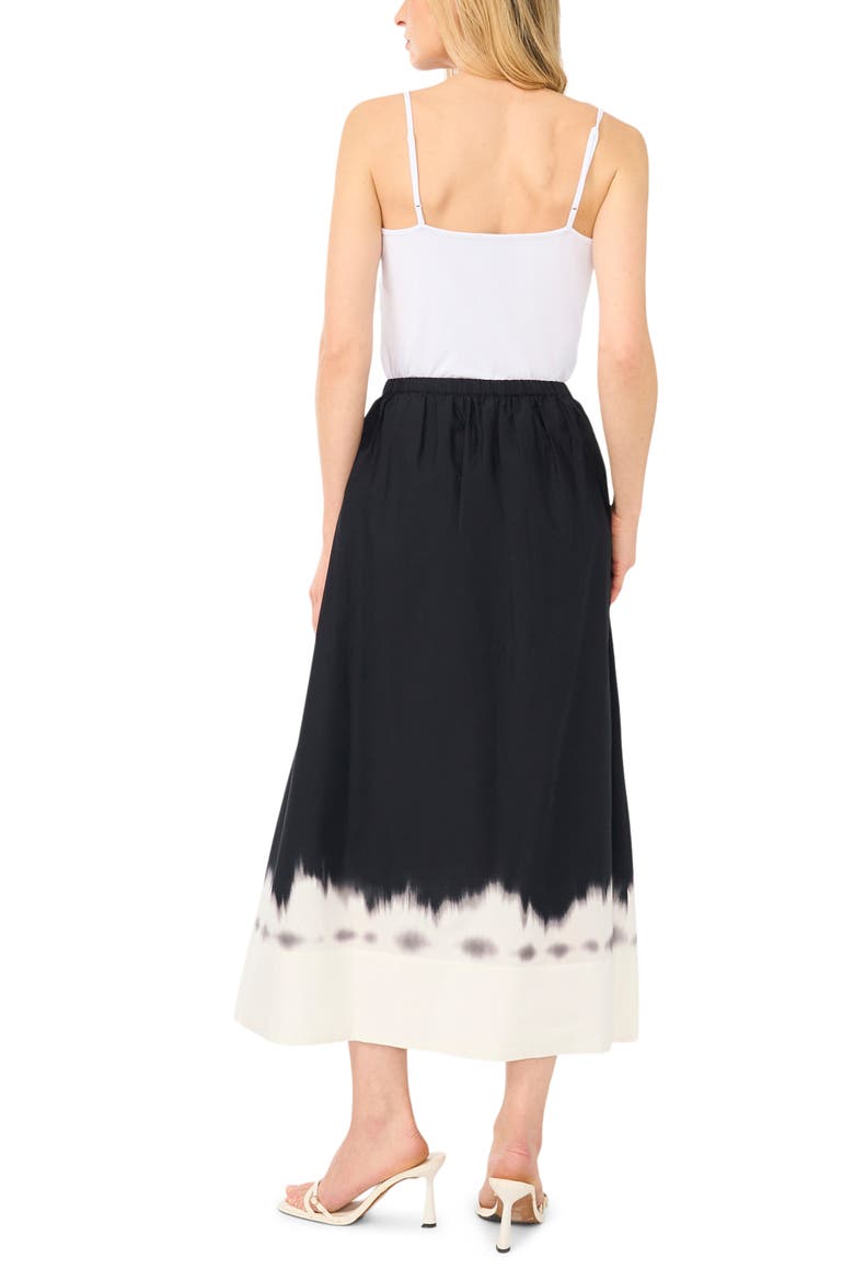Drawstring Maxi Skirt, Alternate, color, RICH BLACK