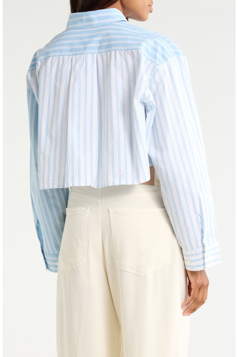 Erisa Cropped Shirt, Alternate, color, OPEN WHITE