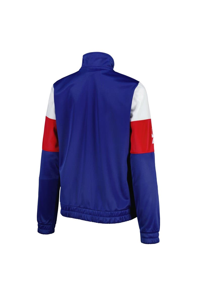 Women's G-III 4Her by Carl Banks Royal Philadelphia 76ers Change Up Full-Zip Track Jacket, Alternate, color, Royal