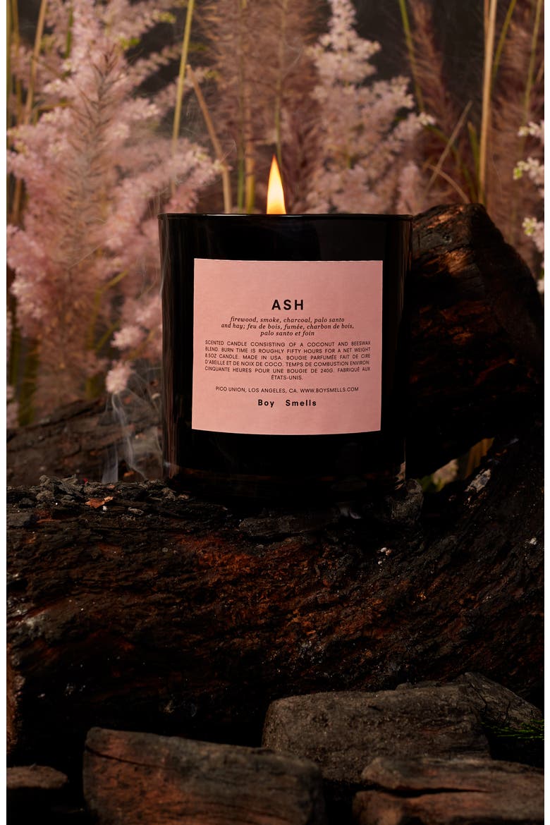 Ash Scented Candle, Alternate, color, NO COLOR