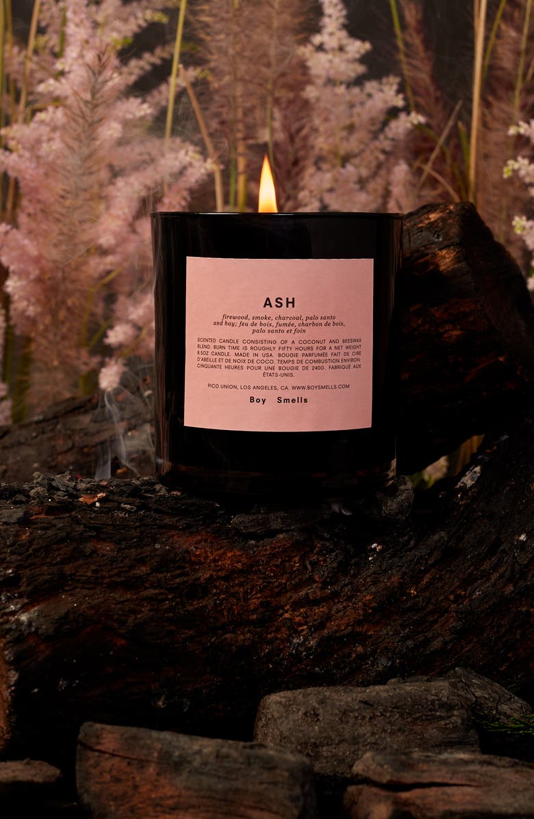 Boy Smells Ash Scented Candle, Alternate, color,