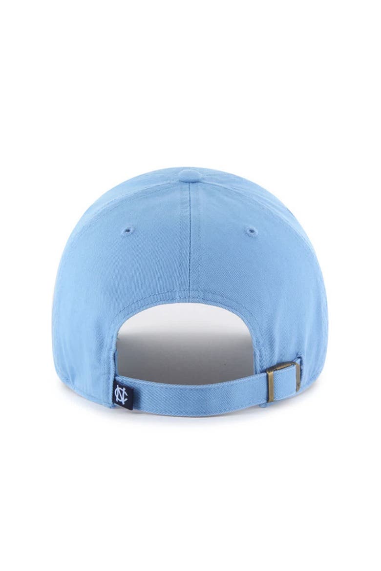 Men's '47 Carolina Blue North Carolina Tar Heels Vault Clean Up Adjustable Hat, Alternate, color, Light Blue