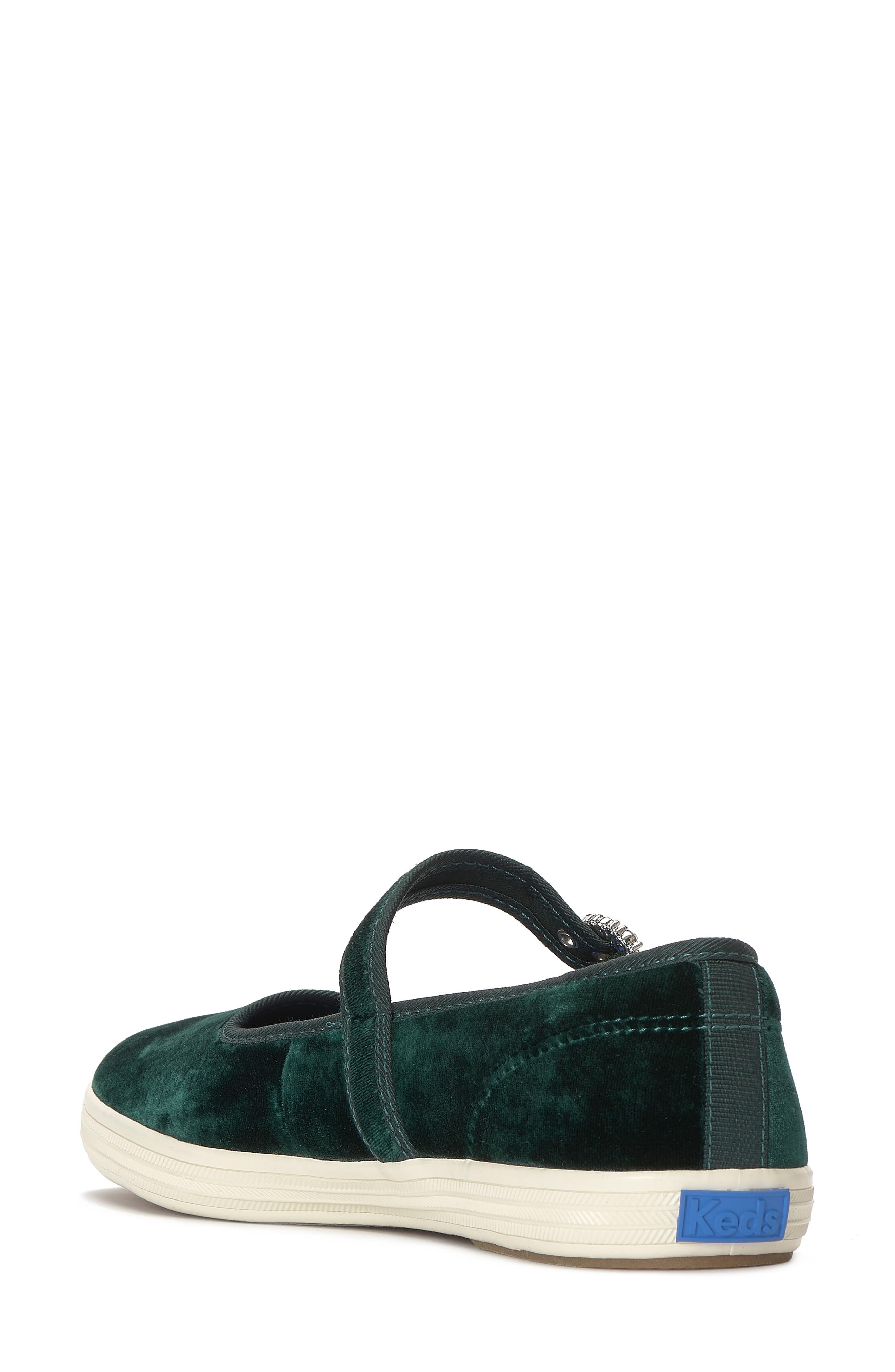 Maisie Mary Jane Sneaker, Alternate, color, EMERALD