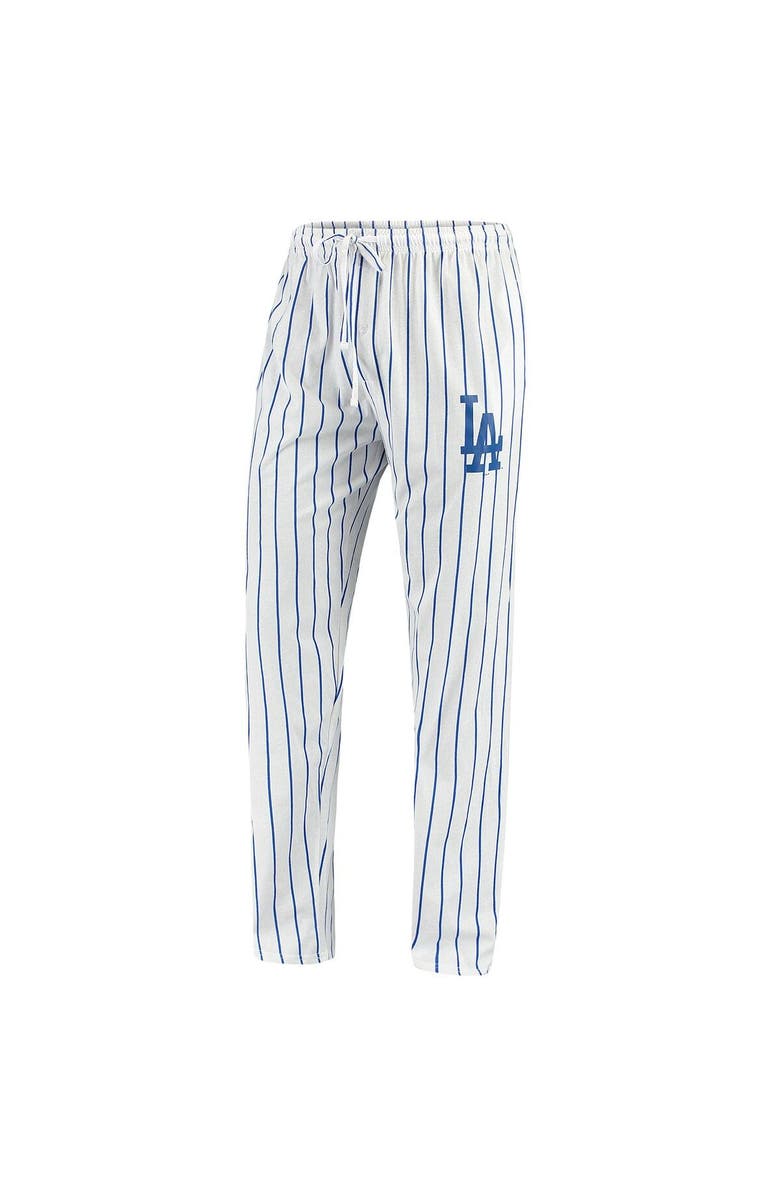 CONCEPTS SPORT Men's Concepts Sport White/Royal Los Angeles Dodgers Vigor Lounge Pant, Main, color, White
