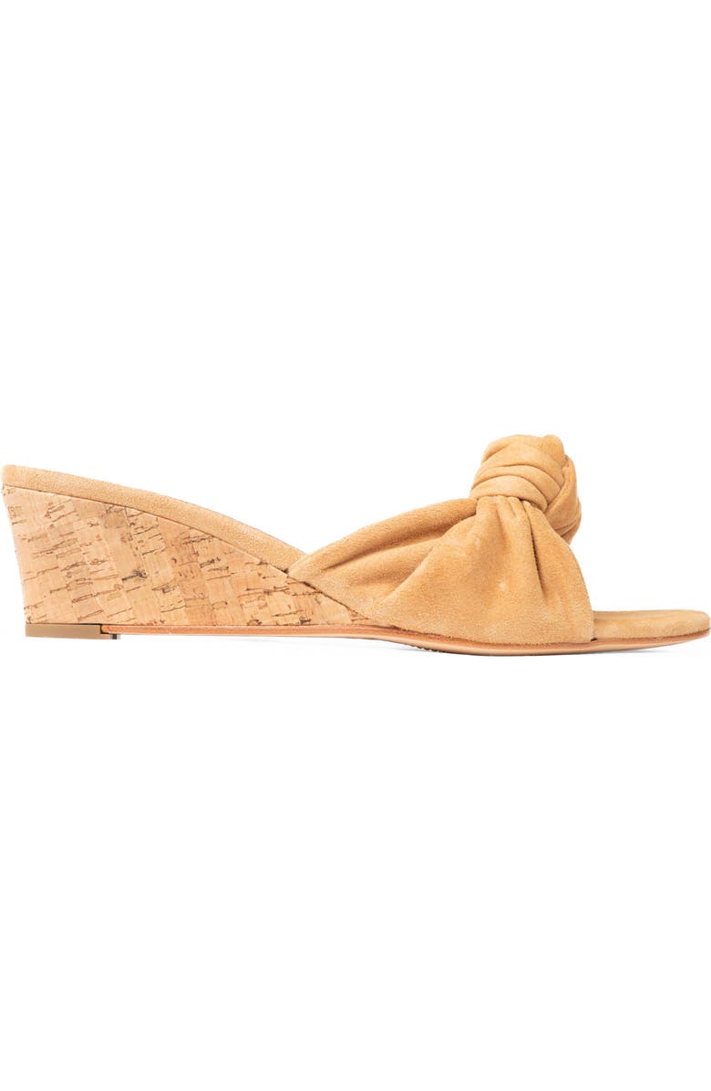 patricia green Savannah Wedge Slide Sandal, Alternate, color, Tan Suede