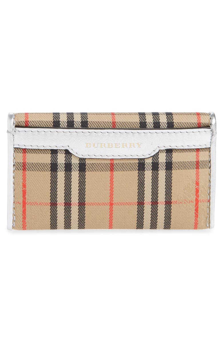 Burberry Small 1983 Check Envelope Card Case, Alternate, color, 
