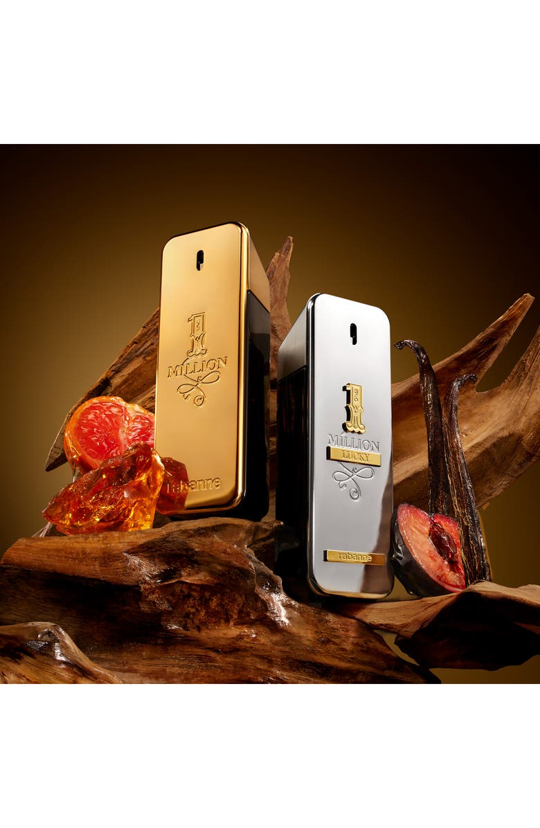 Rabanne 1 Million Lucky Eau de Toilette 3-Piece Gift Set $177 Value, Alternate, color,