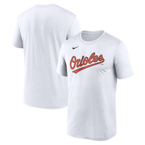Men's Nike White Baltimore Orioles New Legend Wordmark Dri-FIT T-Shirt