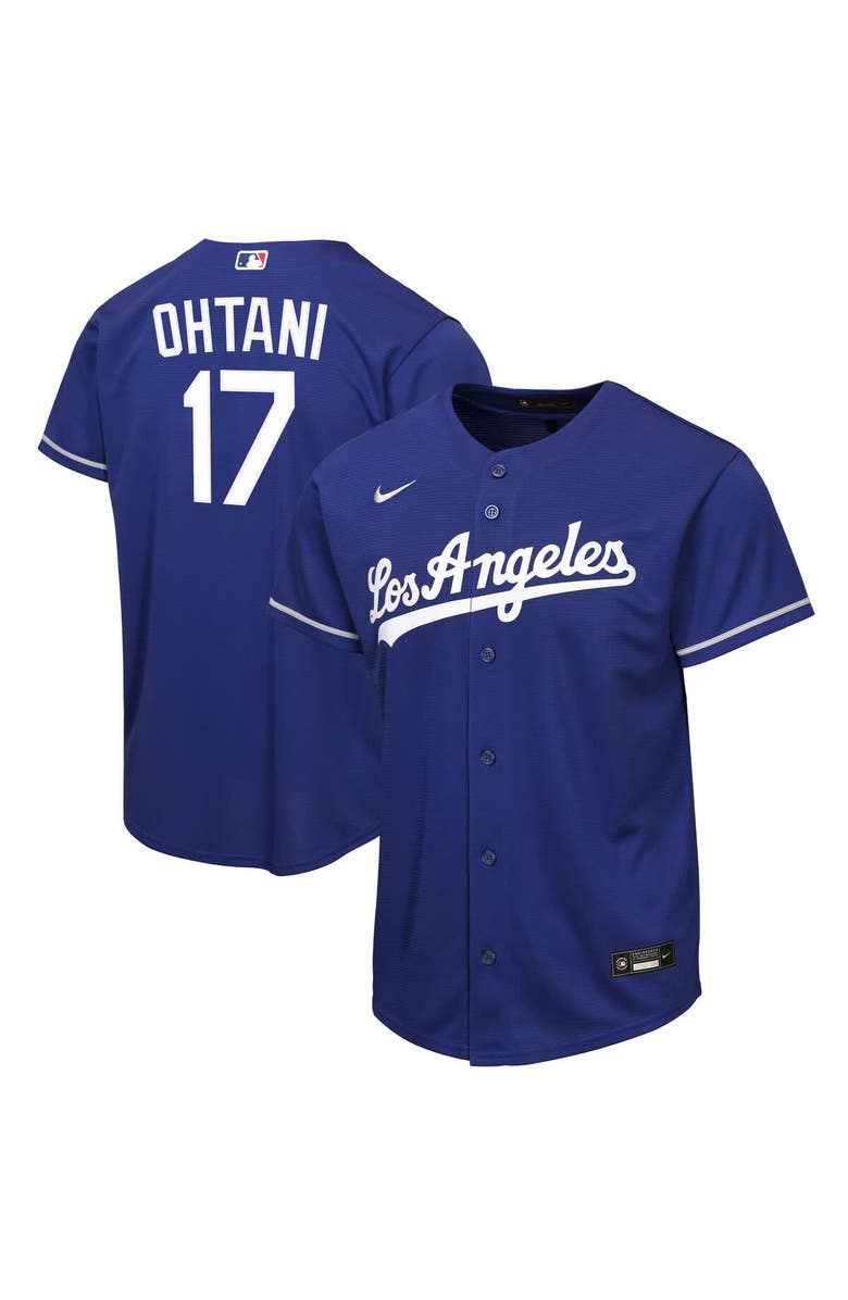 Nike Youth Nike Shohei Ohtani Royal Los Angeles Dodgers Alternate Replica Jersey, Alternate, color, Royal