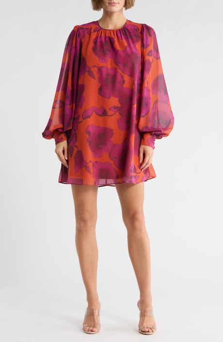Hutch Twiggy Long Sleeve Shift Dress