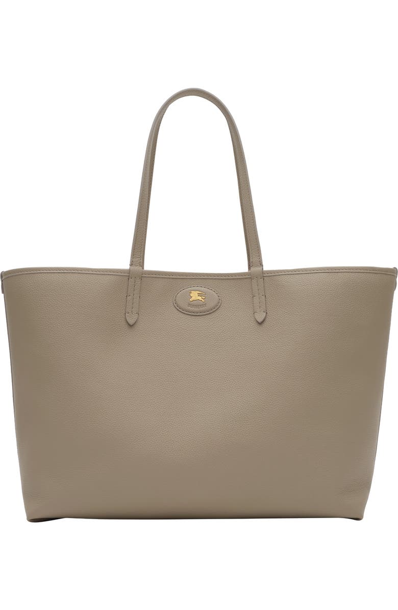 Burberry Medium Reversible Bloomsbury Tote, Alternate, color, Mushroom Beige/Mallow Pink