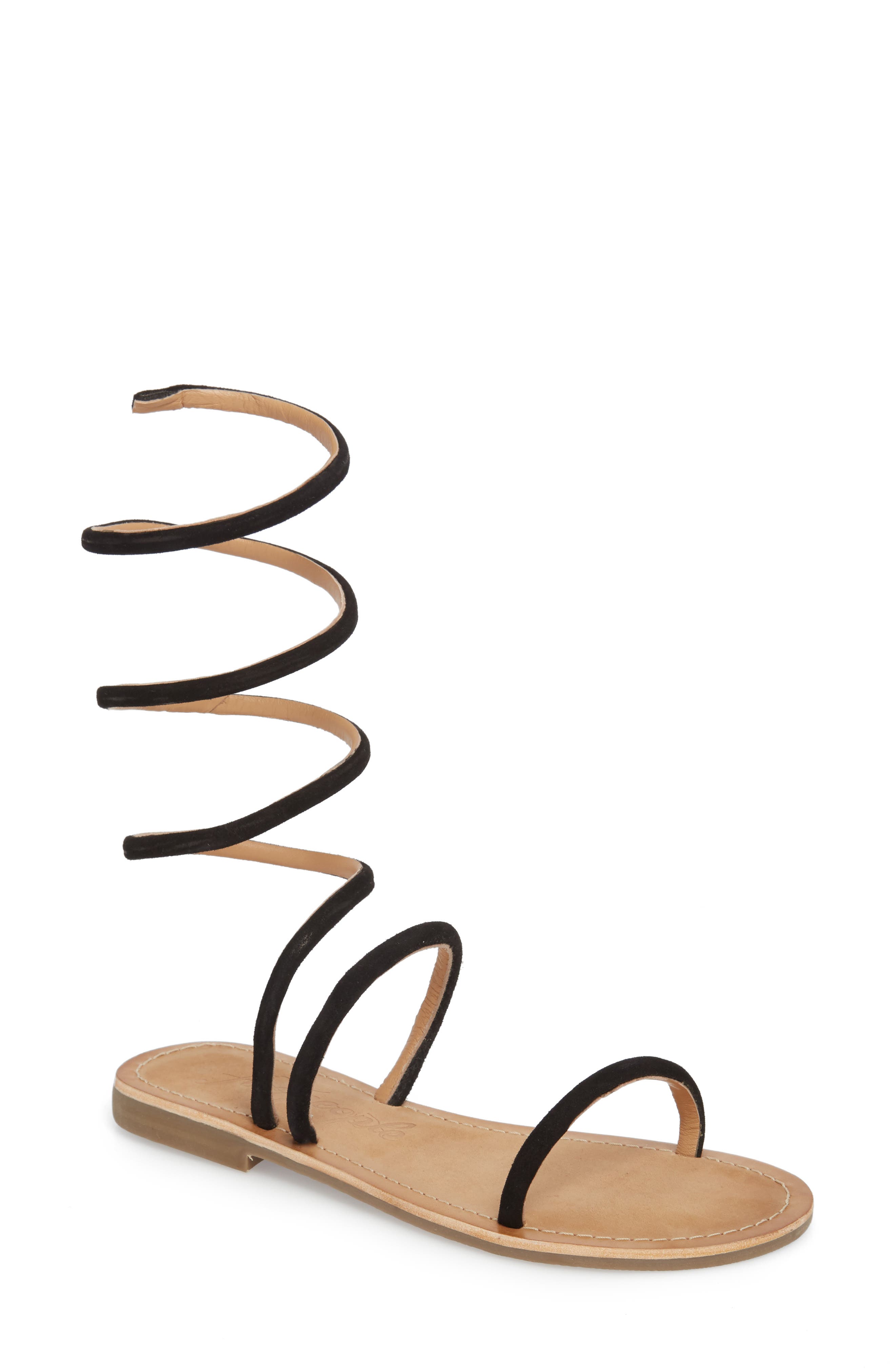 Free People Havana Wraparound Gladiator Sandal, Main, color, 