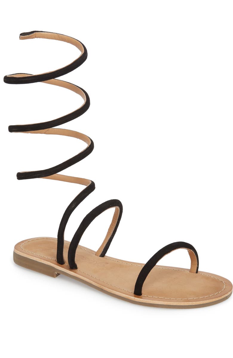 Free People Havana Wraparound Gladiator Sandal, Main, color,