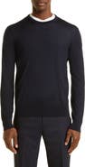 ZEGNA Men's Cashseta Cashmere & Silk Sweater