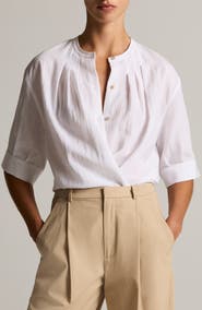 Vince Pleated Top