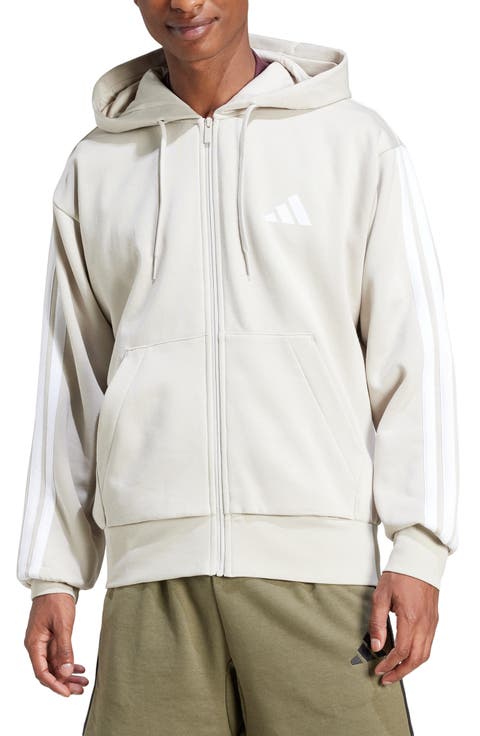 Essential 3-Stripes Fleece Hoodie