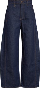 Veronica Beard Ryder High Waist Ankle Barrel Leg Jeans