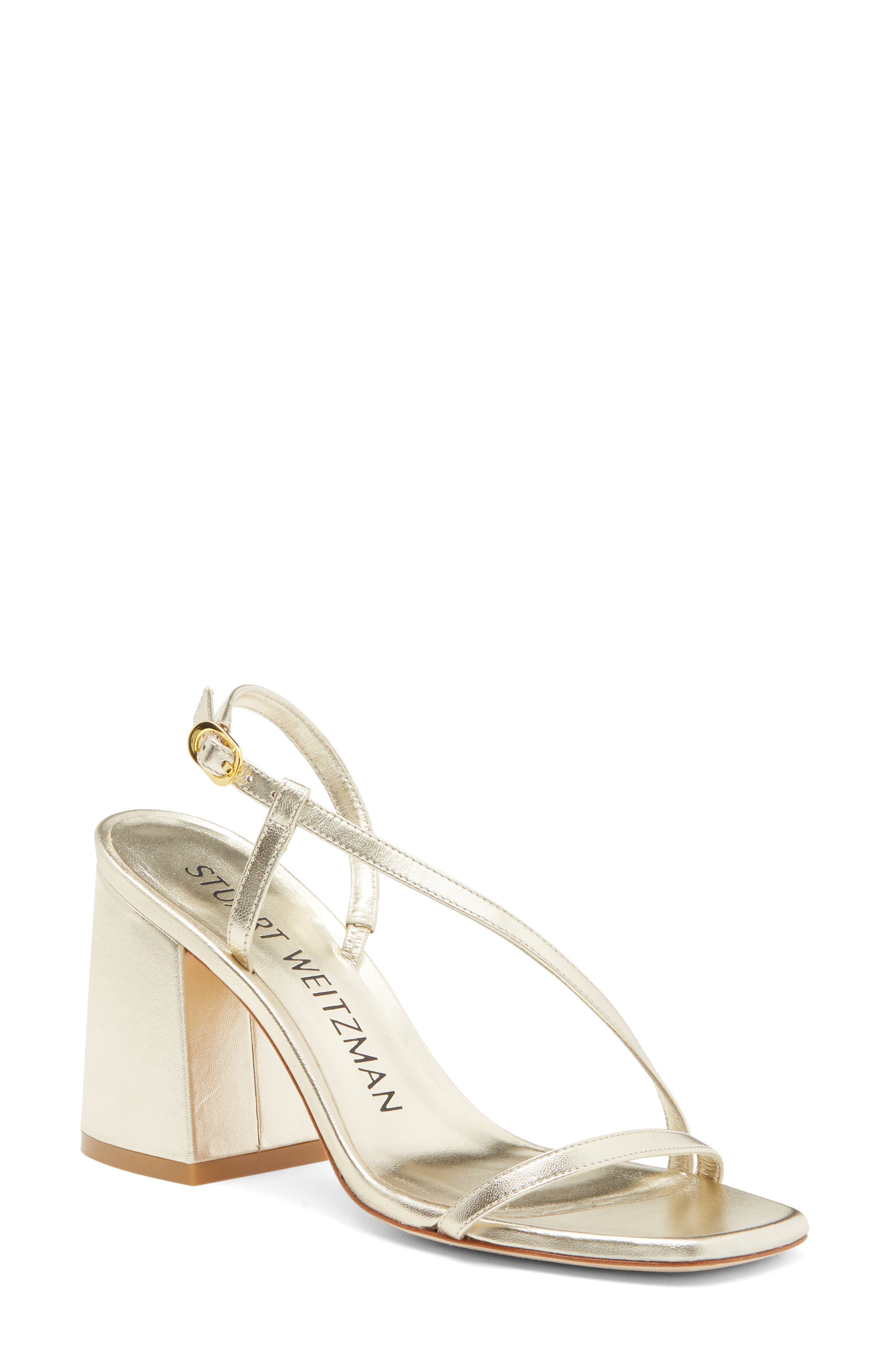 Stuart Weitzman Soiree 85 Block Sandal, Main, color, 