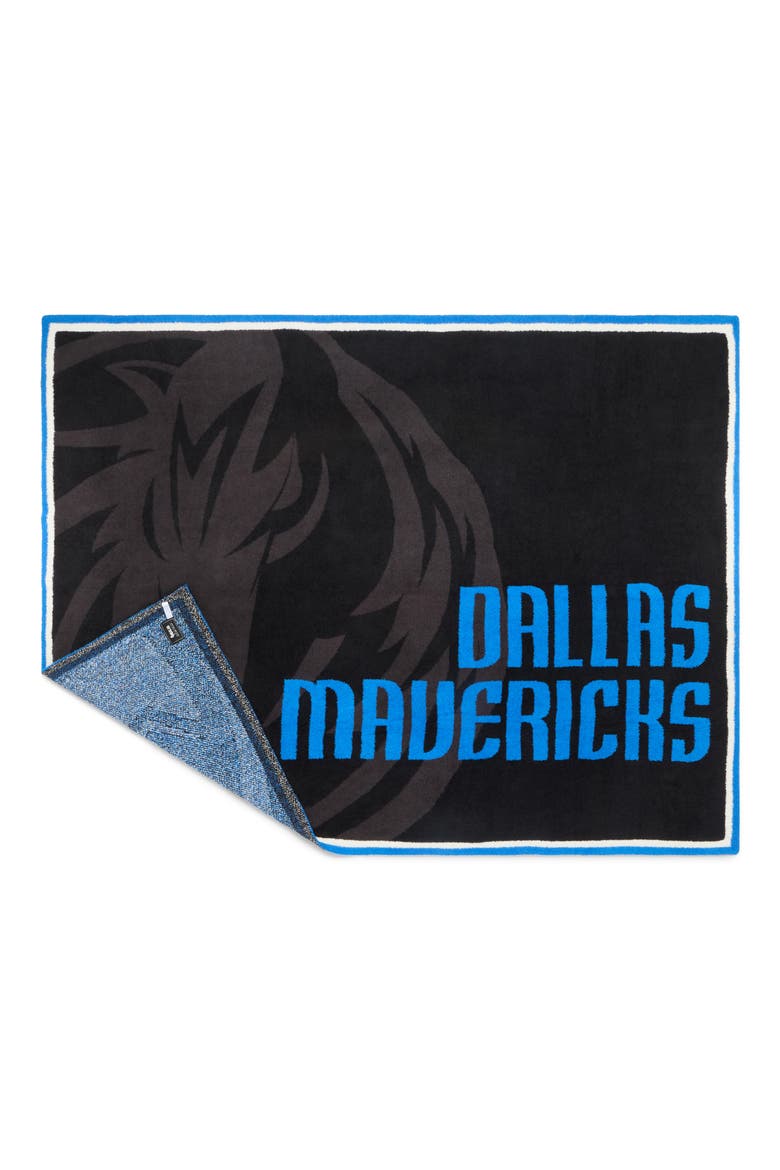 Dallas Mavericks CozyChic® Throw, Alternate, color, BLACK MULTI
