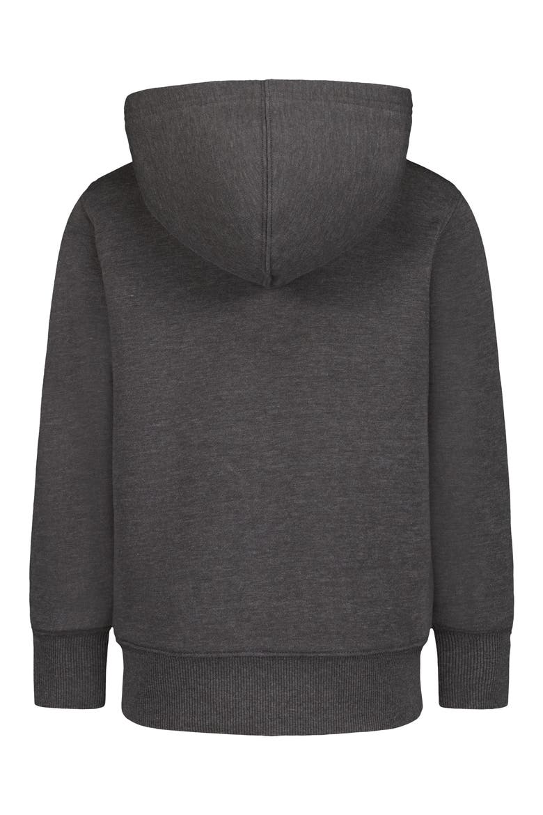 Kids' Fleece Lined Zip Hoodie, Alternate, color, CHARCOAL HTHR
