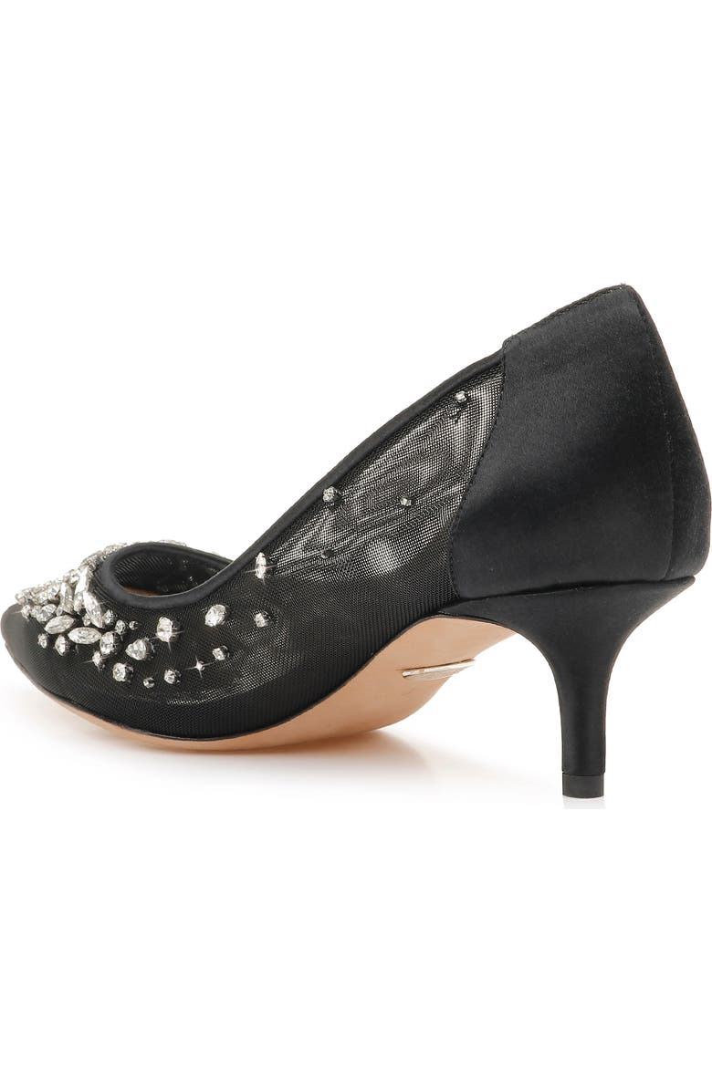 Badgley Mischka Collection Badgley Mischka Onyx Kitten Heel Pump (Women) | Nordstrom