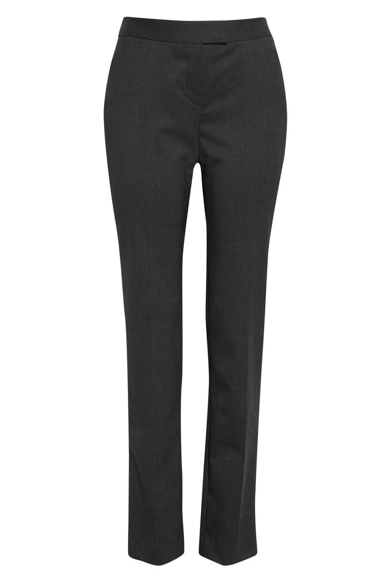 Irving Skinny Stretch Wool Pants, Alternate, color, SMOKE