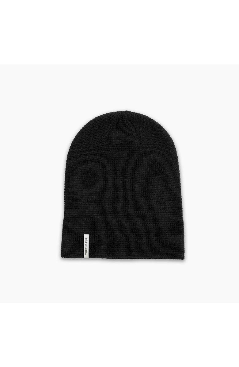 Turtle Fur Frostline Slouch Beanie, Main, color, Black