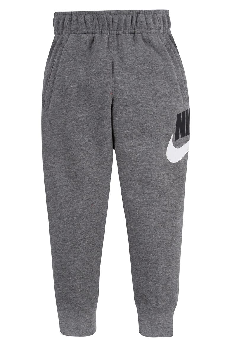 Kids' Club Logo Joggers, Main, color, CARBON HEATHER