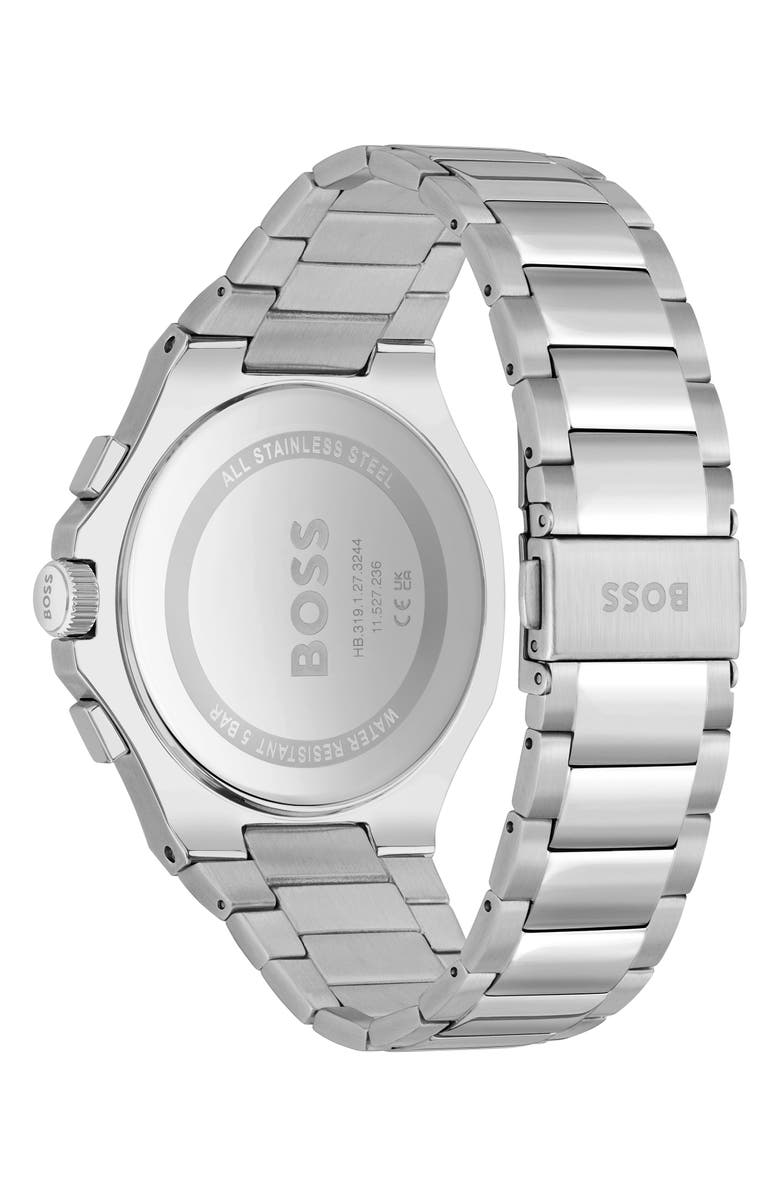 BOSS Tapered Chronograph Bracelet Watch, 45mm, Alternate, color, 