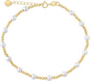 EFFY Freshwater Pearl Beaded Chain Bracelet