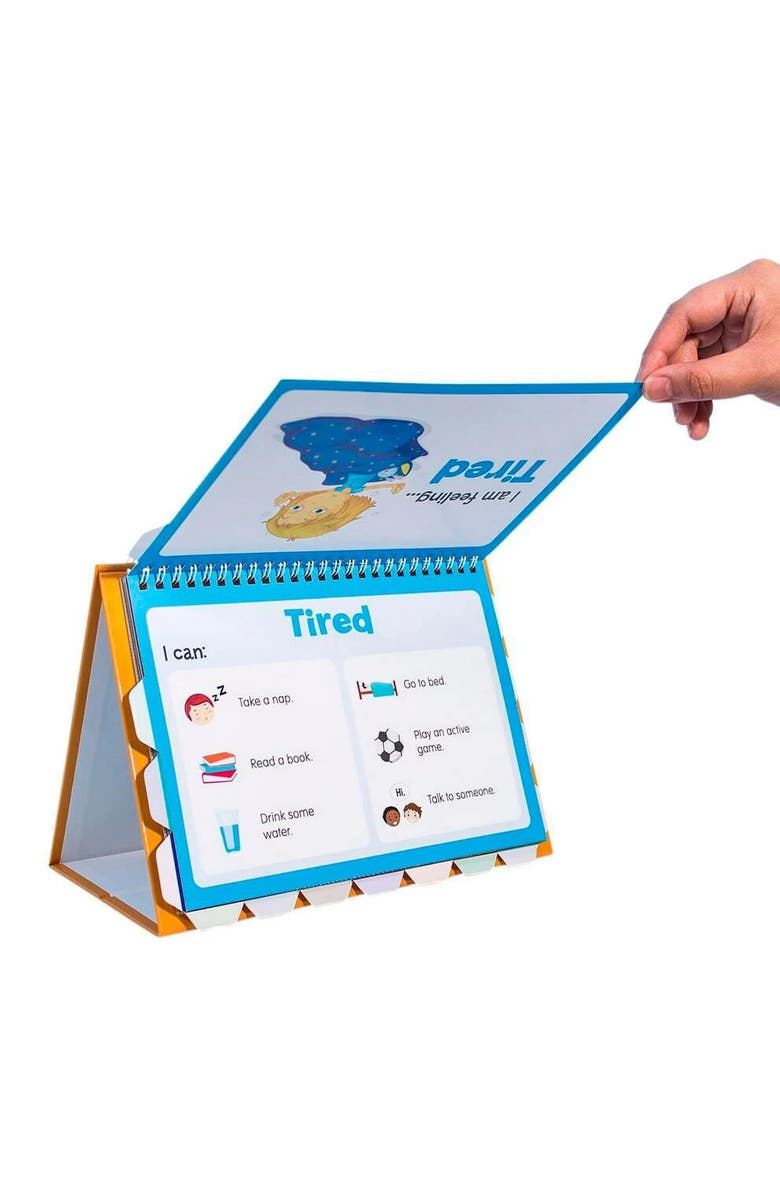 Junior Learning Flip Chart Feelings Flash Cards, Alternate, color, Multicolored