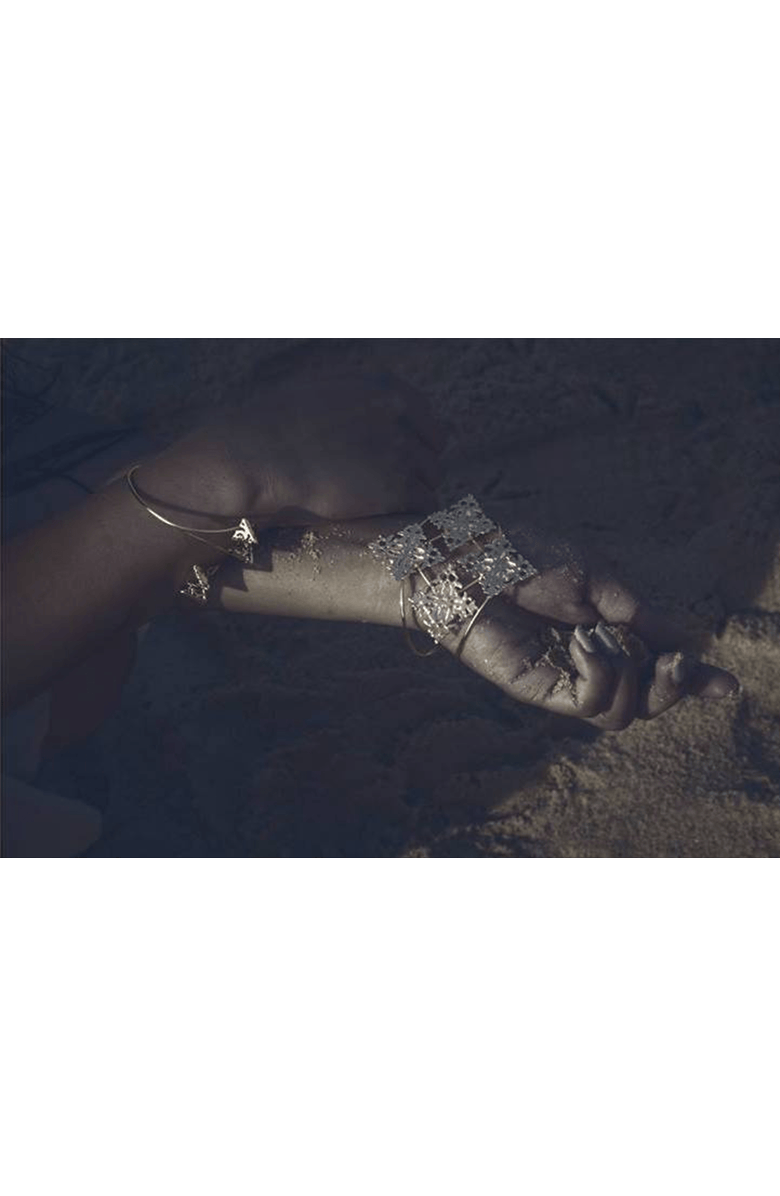 Dhwani Bansal MEHR CUFF, Alternate, color, Gold Plated