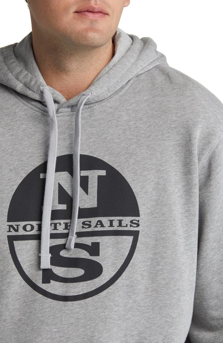 NORTH SAILS Logo Graphic Cotton Hoodie, Alternate, color, 