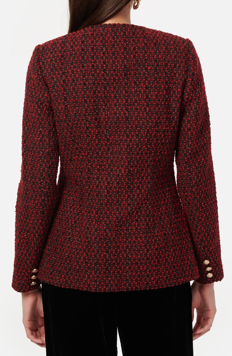 CAMI NYC Wrenley Metallic Tweed Jacket, Alternate, color, 