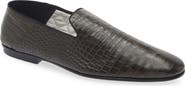 TOM FORD Steven Alligator Embossed Slipper