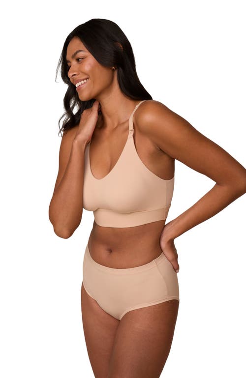 Harper Wilde Bliss Nursing Bralette in Beige 