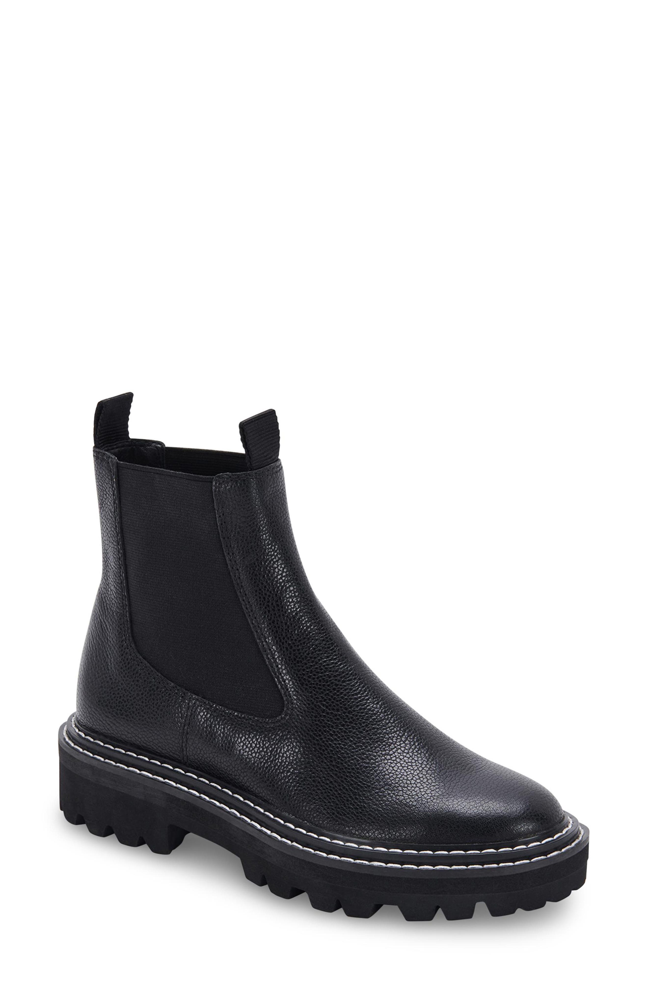 Dolce Vita Moana H2O Waterproof Lug Sole Chelsea Boot, Main, color, 
